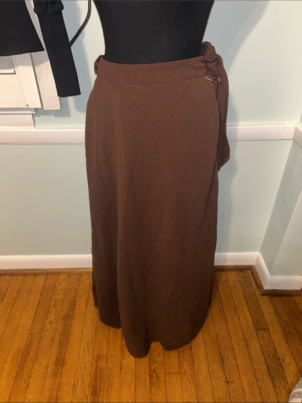 Z Supply Brown Wrap Maxi Skirt